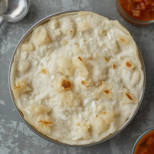  4. 2st Papadum Tunnbröd med kryddsmak med mint sås – 